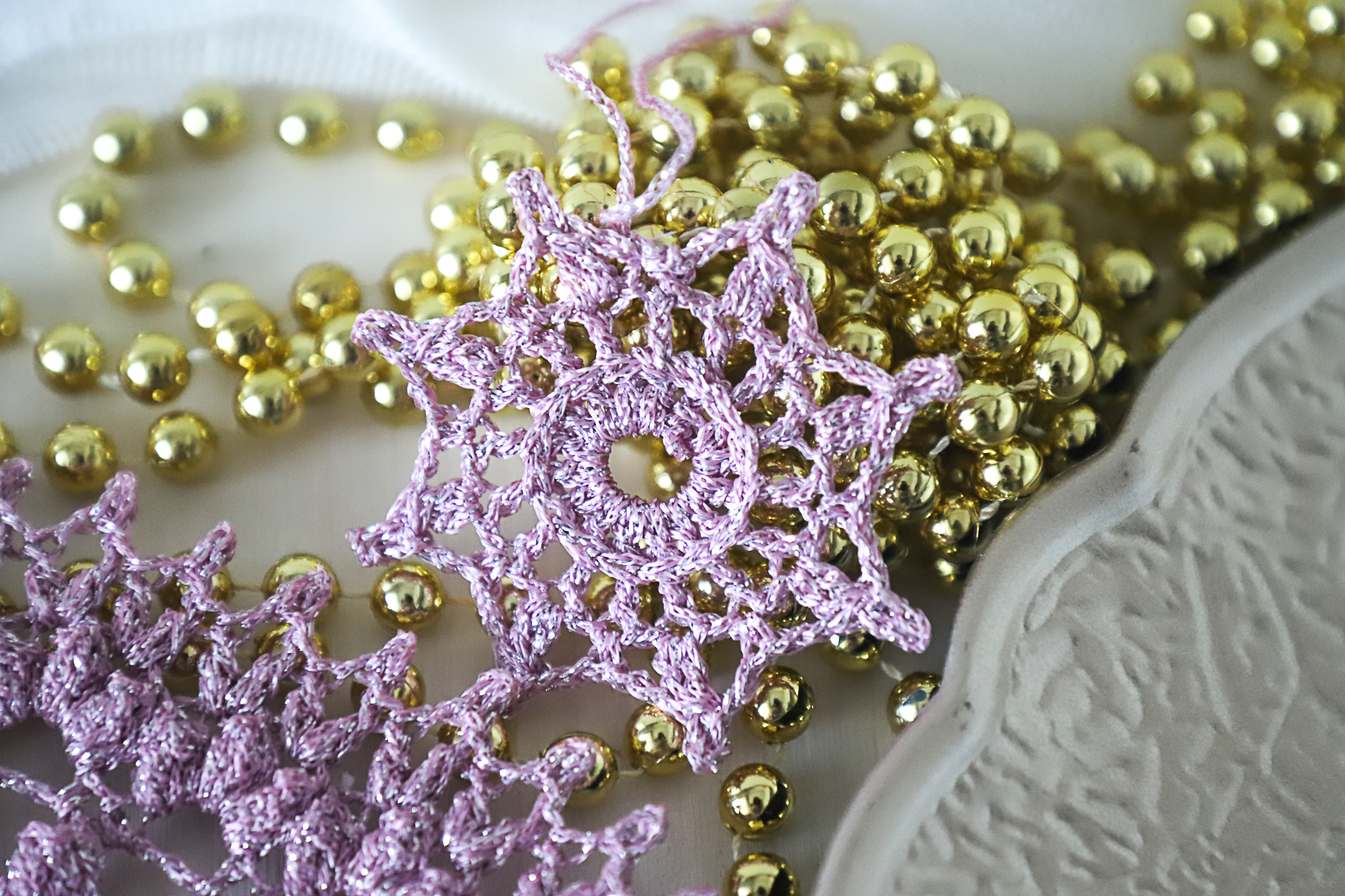 PDF Super quick and easy crochet snowflake pattern - Image 5