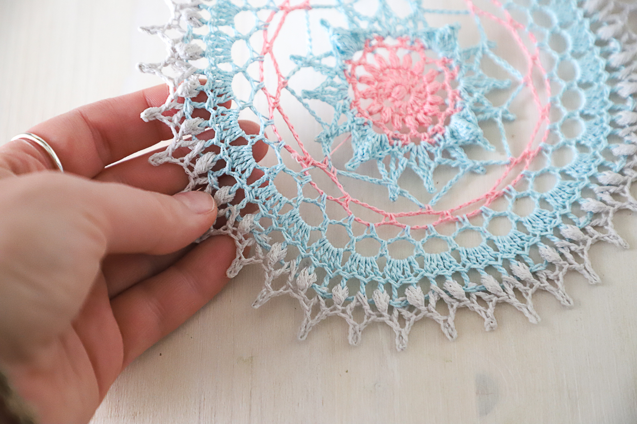 Achensee crochet doily, 17 cm - Image 5