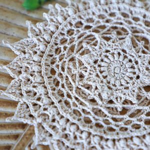 PDF Achensee crochet doily pattern designed by Olga Shalaeva