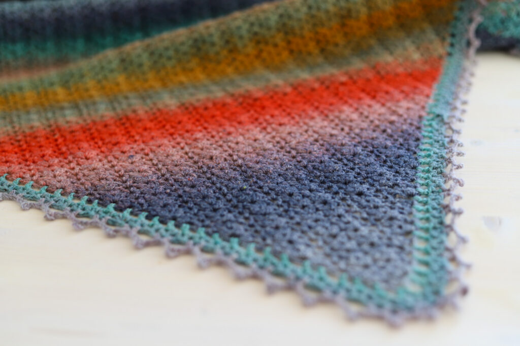 PDF, crochet pattern - Shirley shawl