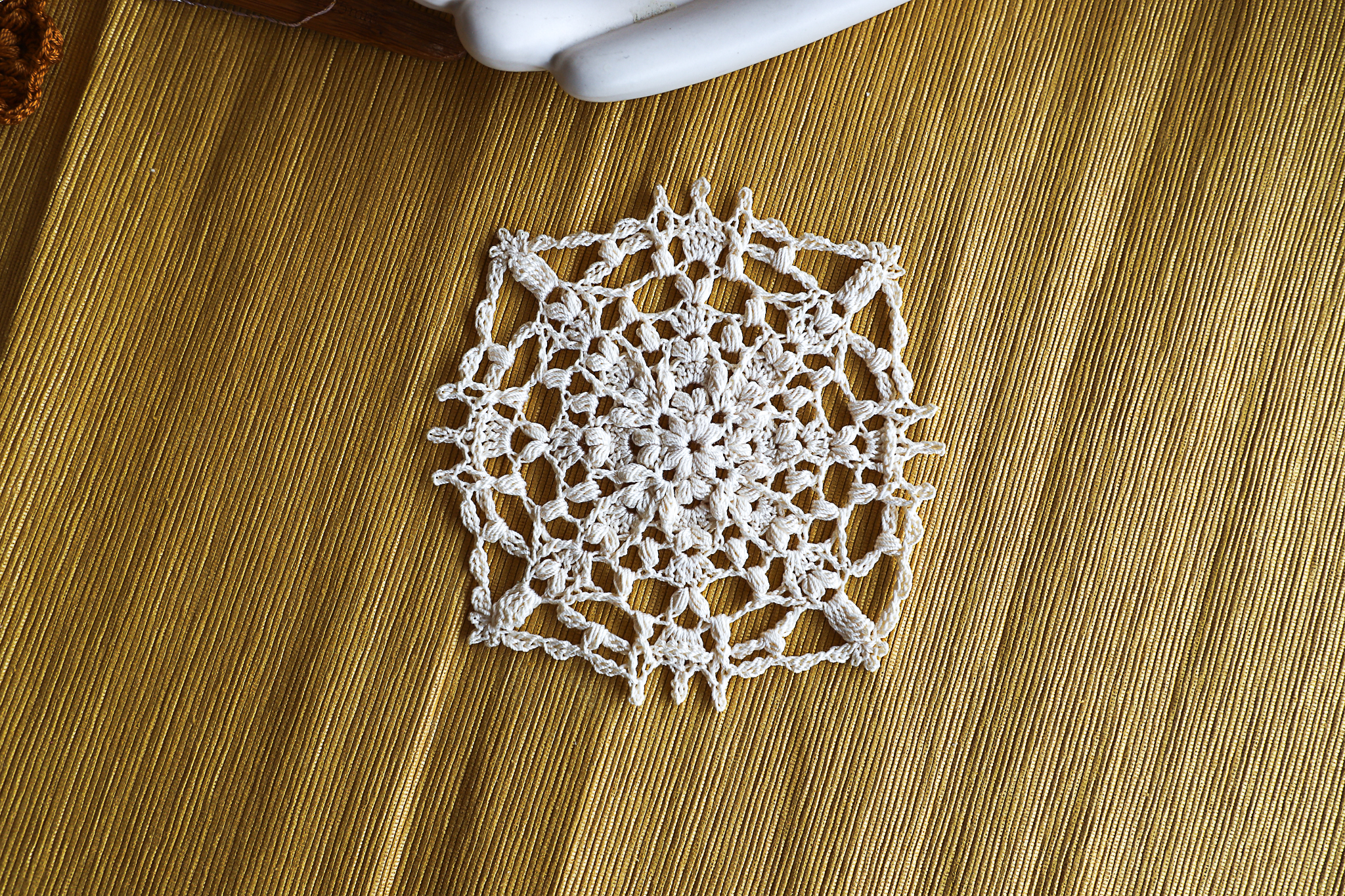 PDF Alida crochet doily pattern designed by Olga Shalaeva