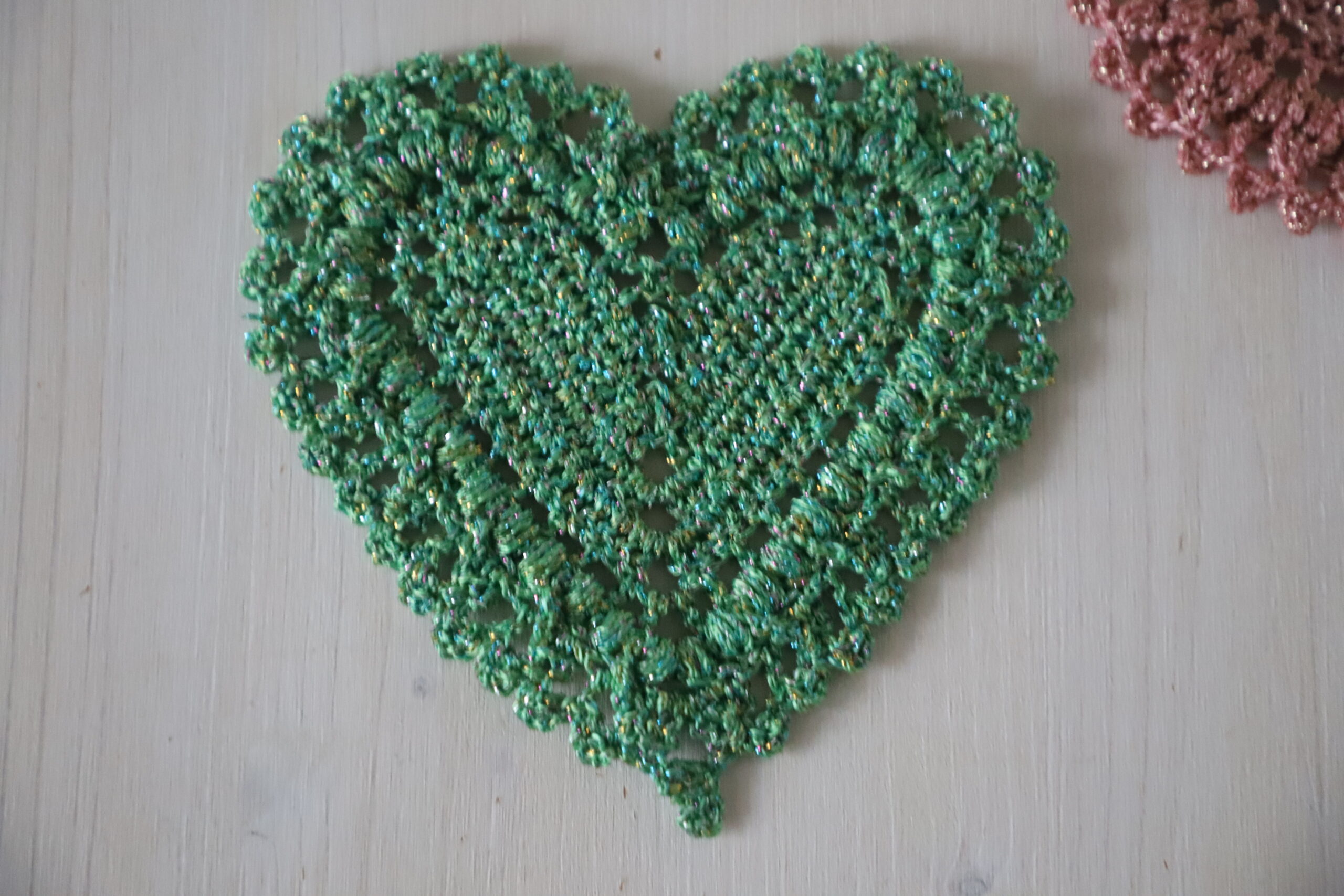 Crochet heart, 5x5 in - Image 5