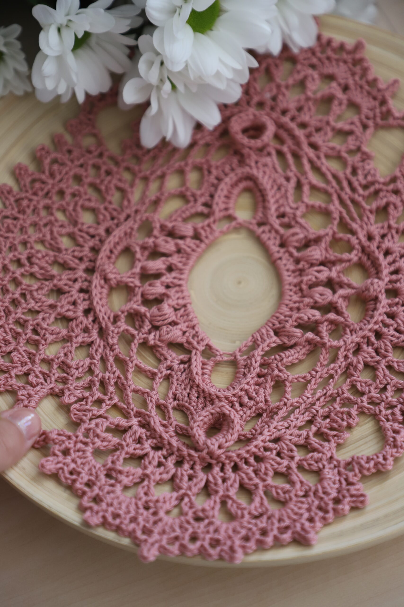PDF Ann doily crochet pattern designed by Olga Shalaeva