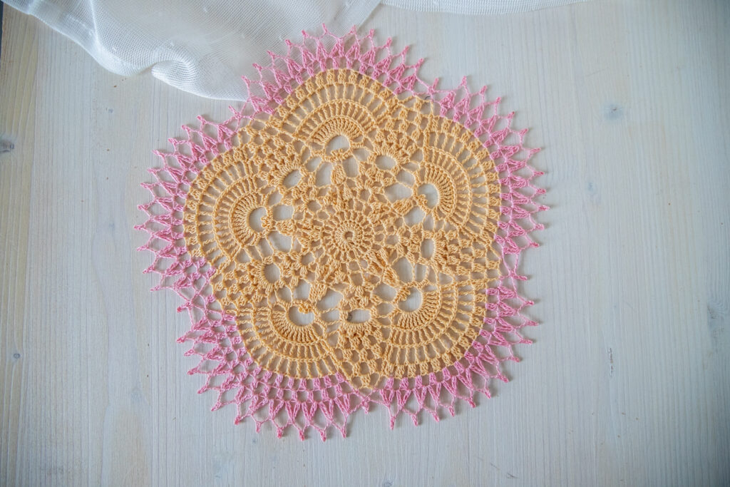 PDF Sylvia Doily crochet pattern by gull808